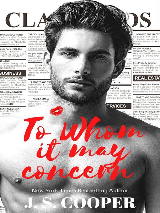 Title details for To Whom it May Concern by J. S. Cooper - Available